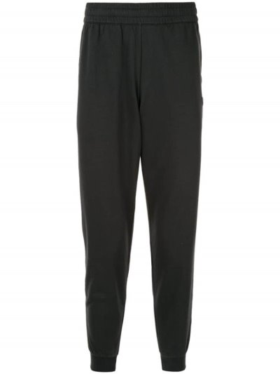 Black Ea7 Emporio Armani Logo Track Men's Pants | UAE89178