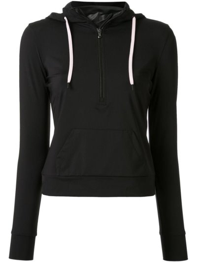 Black Armani Emporio Pullover Women's Jackets | UAE24571