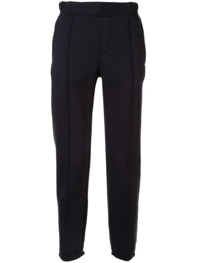 Black Armani Emporio Straight Leg Men's Jogger | UAE04368