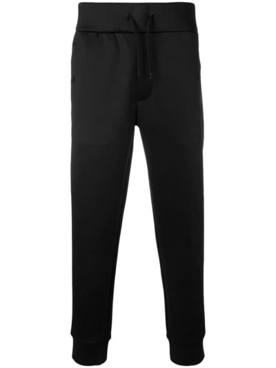 Black Armani Emporio Tapered Men's Jogger | UAE86618