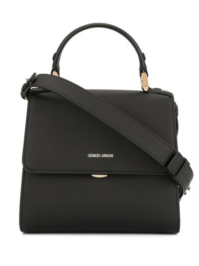Black Giorgio Armani Le Sac Women's Shoulder Bags | UAE21789