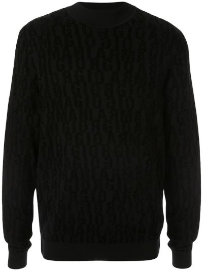 Black Giorgio Armani Long Sleeve Men's Sweaters | UAE67948
