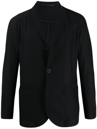 Black Giorgio Armani Tailored Men's Blazers | UAE70725