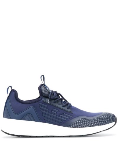 Blue Ea7 Emporio Armani X8 Men's Sneakers | UAE12354