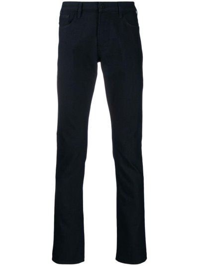 Blue Armani Emporio Casual Men's Pants | UAE56867