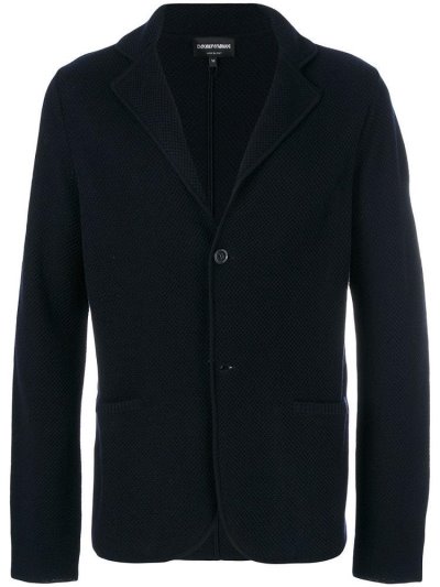Blue Armani Emporio Classic Men's Blazers | UAE10543