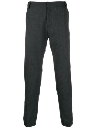 Blue Armani Emporio Elasticated Hem Men's Pants | UAE72584