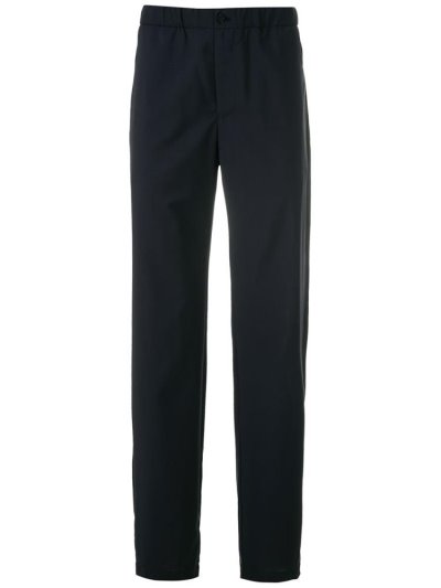Blue Armani Emporio Elasticated Waist Men's Pants | UAE92142