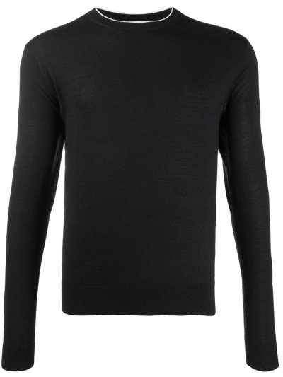 Blue Armani Emporio Fine Knit Men's Jumpers | UAE08993