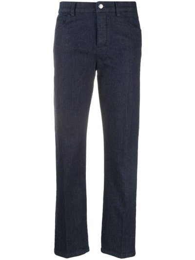 Blue Armani Emporio J04 Regular Fit Denim Women's Jeans | UAE94946