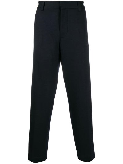 Blue Armani Emporio Regular Fit Men's Pants | UAE26671