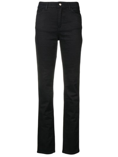 Blue Armani Emporio Slim Fit Women's Pants | UAE60503