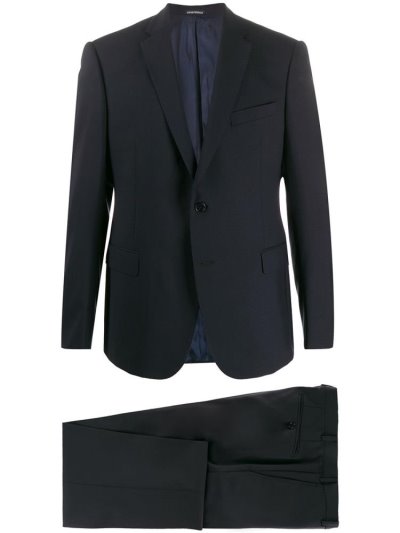 Blue Armani Emporio Tailored Men's Suits | UAE28647