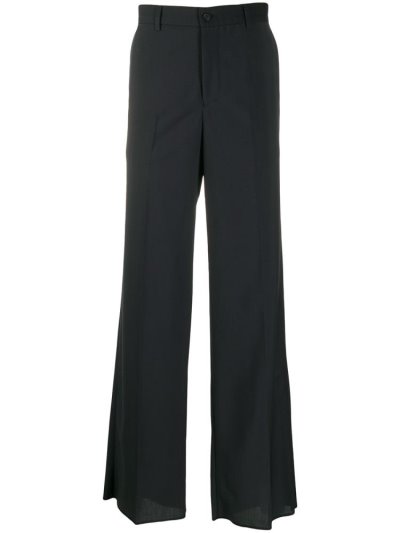 Blue Armani Emporio Wide Leg Men's Pants | UAE36277