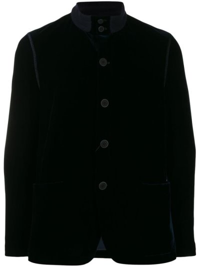 Blue Giorgio Armani Casual Fitted Men's Blazers | UAE57053
