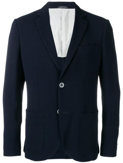 Blue Giorgio Armani Classic Suit Men's Jackets | UAE62701