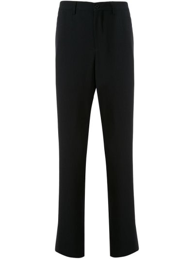 Blue Giorgio Armani Straight Leg Men's Pants | UAE45454