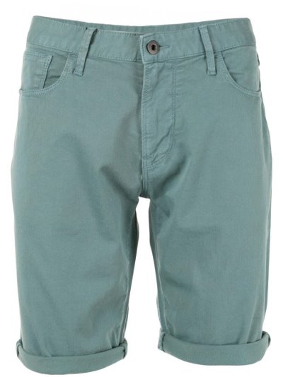 Green Armani Emporio Embroidered Logo Deck Men's Shorts | UAE36661