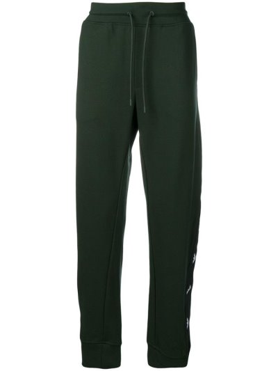 Green Armani Emporio Logo Track Men's Pants | UAE16945