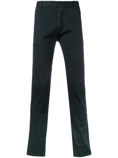 Green Armani Emporio Regular Chino Men's Pants | UAE65689