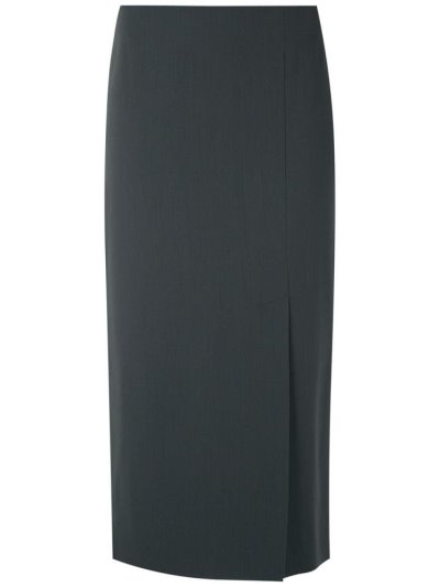 Grey Armani Emporio High Rise Pencil Skirt Women's Skirts | UAE34031