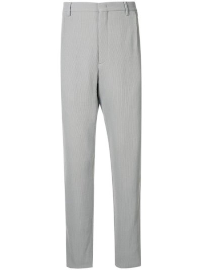 Grey Giorgio Armani Corduroy Men's Suits | UAE57233