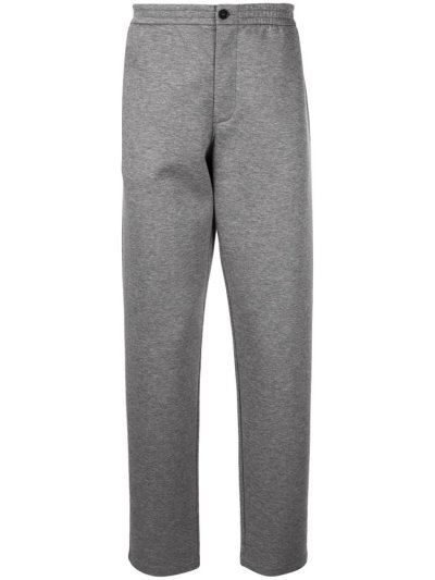 Grey Giorgio Armani Press Stud Sweat Men's Pants | UAE59815