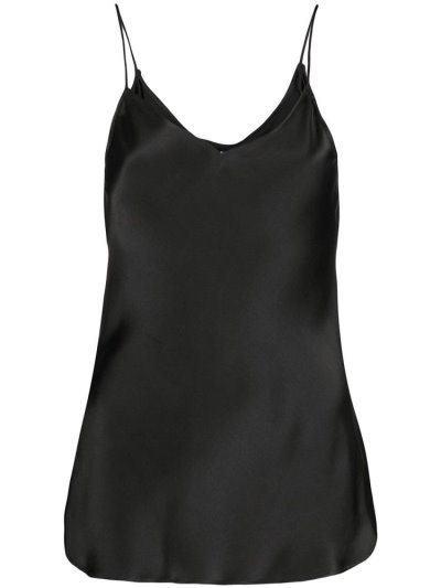Grey Giorgio Armani Silk Camisole Women's Tops | UAE02700