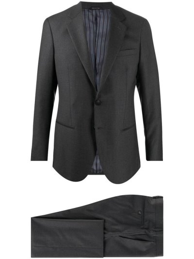 Grey Giorgio Armani Two Piece Formal Men's Suits | UAE60066
