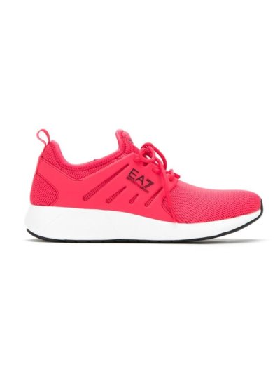 Pink Ea7 Emporio Armani Lace Up Men's Sneakers | UAE48470