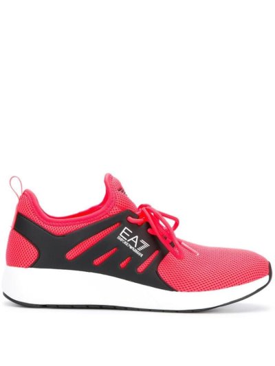 Pink Ea7 Emporio Armani Runner Women's Sneakers | UAE19053