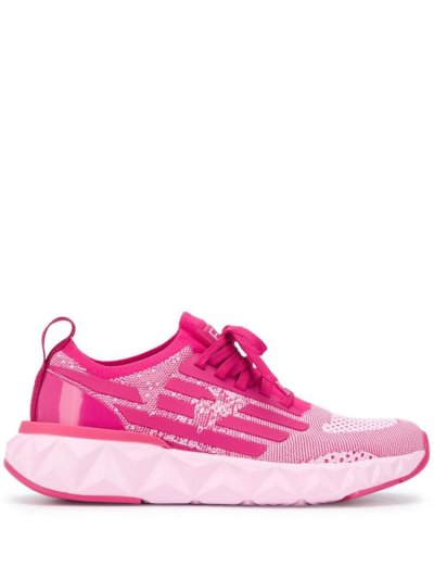 Pink Ea7 Emporio Armani Sock Style Jogging Men's Sneakers | UAE35543