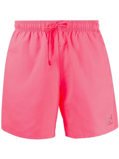 Pink Ea7 Emporio Armani Straight Leg Men's Swim Shorts | UAE22298