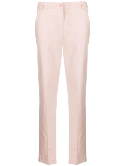 Pink Armani Emporio Slim Tailored Pants Women's Pants | UAE92722