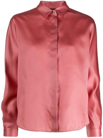 Pink Giorgio Armani Lightweight Women's Blouse | UAE49138