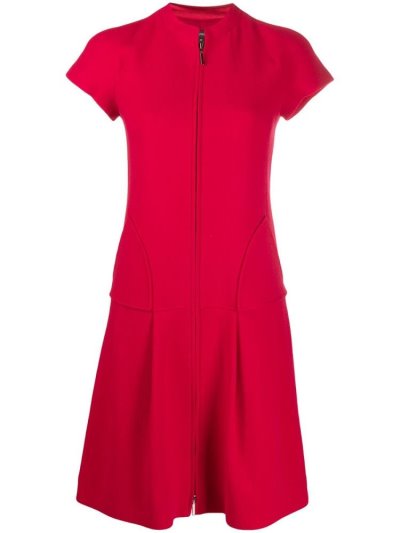 Red Armani Emporio Low Waist Short Women's Dress | UAE97455